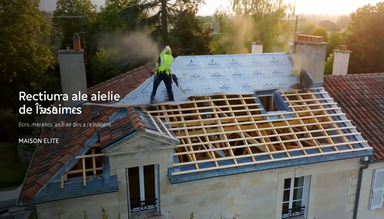 Modification de charpente — Maison Elite