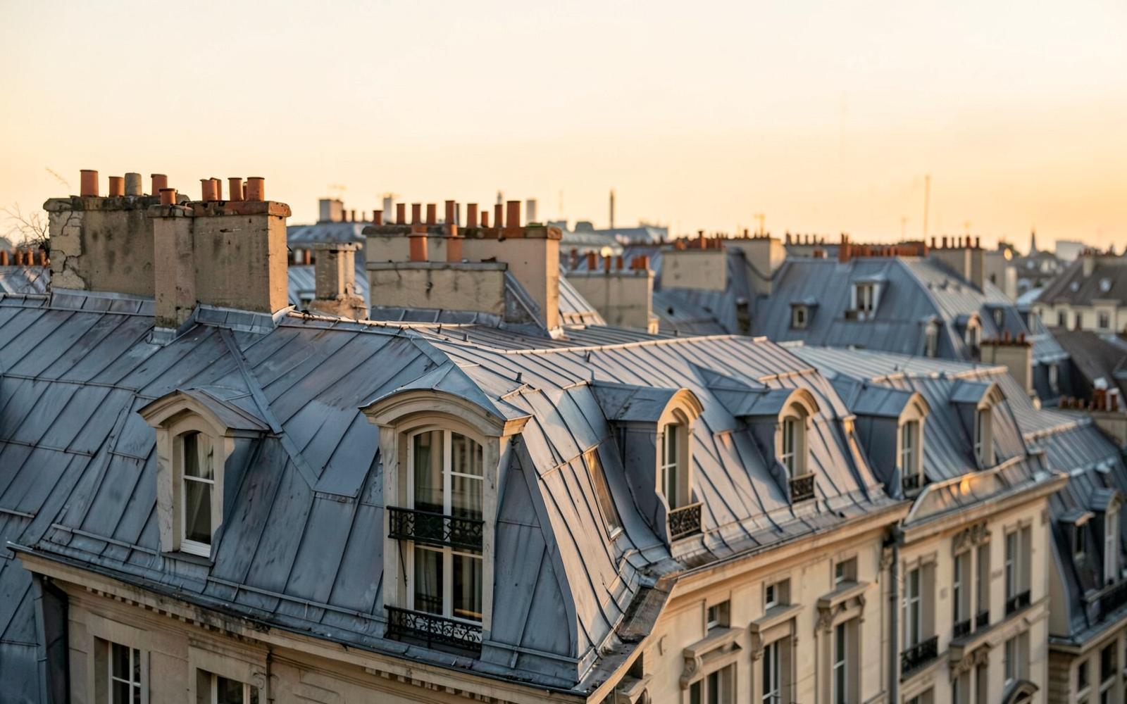 Toiture rénovée par Maison Elite à Paris