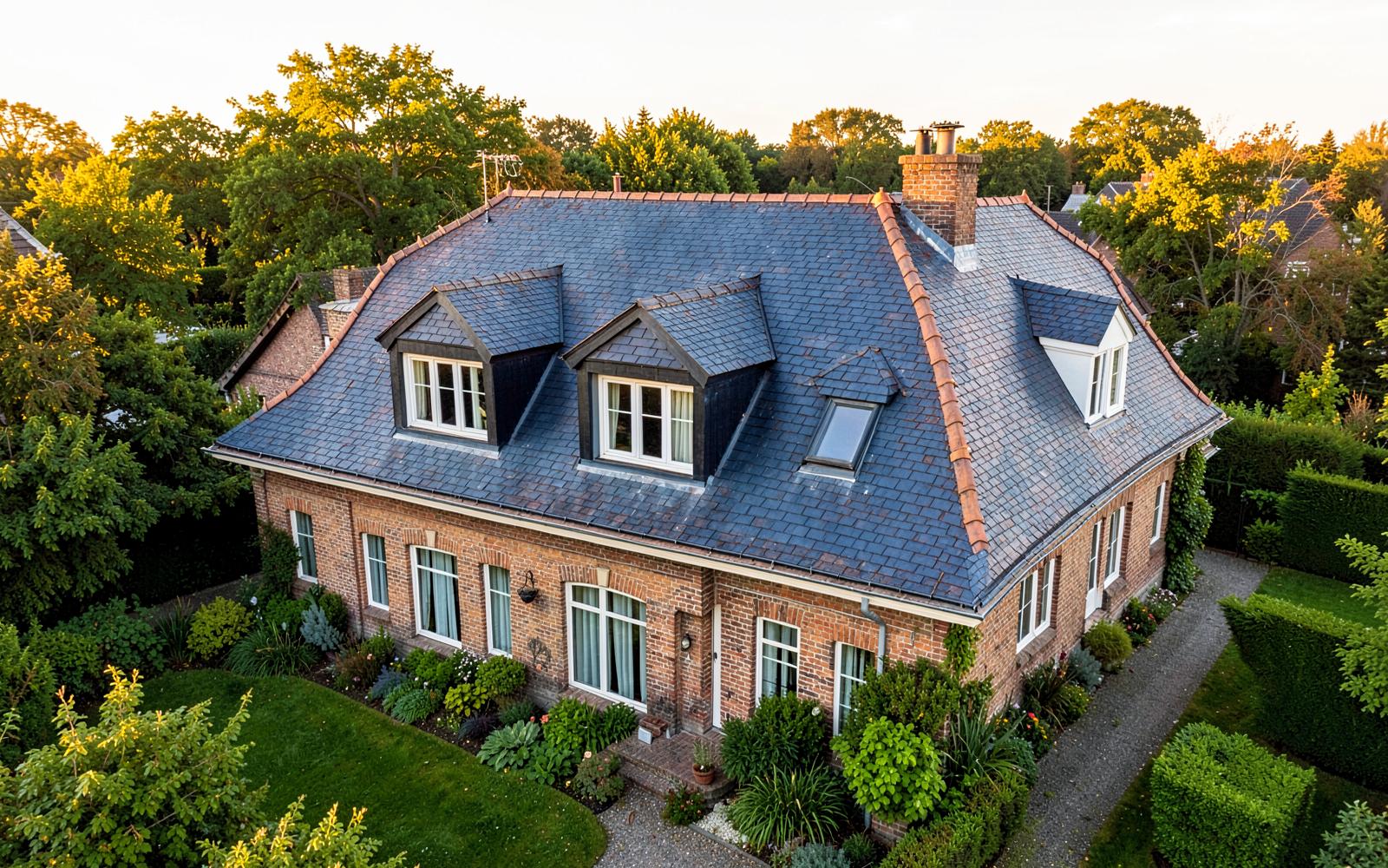 Toiture rénovée par Maison Elite à Val-de-Marne
